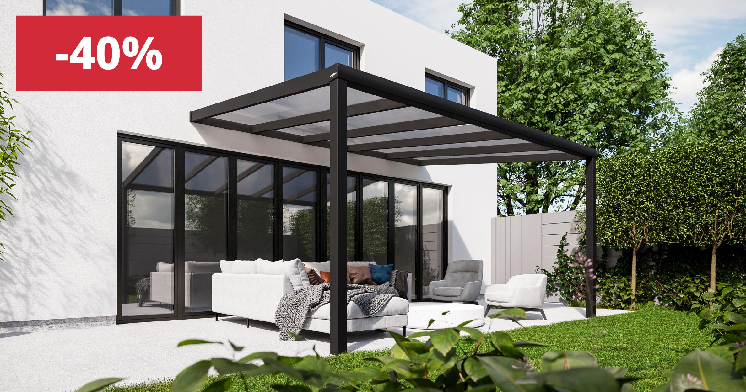 Remise sur toit de terrasse