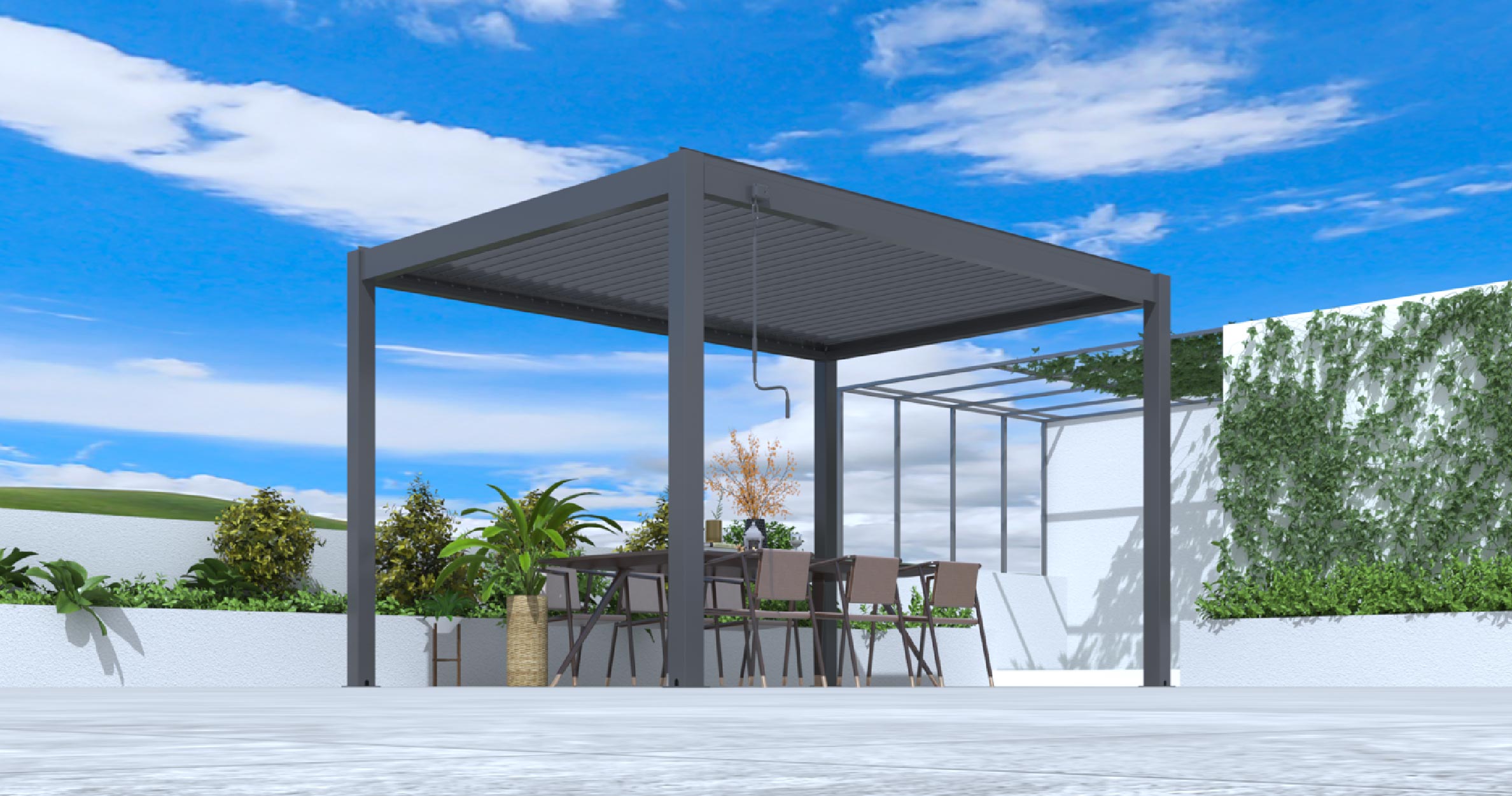 Pergola 4 x 3 m