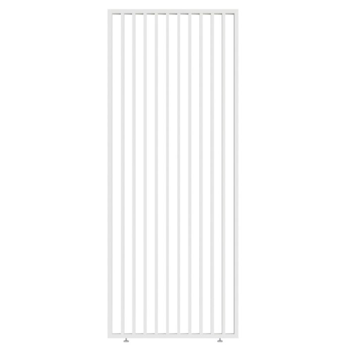 Rockford pergola mur à lamelles vertical 100 cm blanc RF1934002