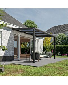 Pratt & Söhne toit de terrasse polycarbonate clair 16 mm 4 x 2,5 m PST412525