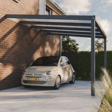 Pratt & Söhne abri de voiture polycarbonate clair 16 mm 4 x 3,5 m
