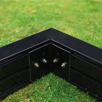 Gardenmeister Prestige 100 serre de jardin fondation noir GM106100