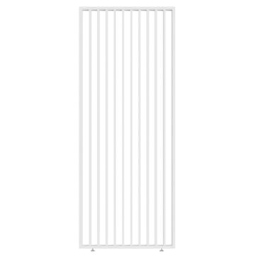 Rockford pergola mur à lamelles vertical 100 cm blanc RF1934002