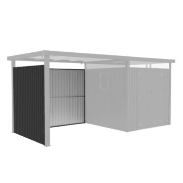 Rockford Lagos 100 & 200 abri de jardin en métal kit de parois anthracite RF2238217